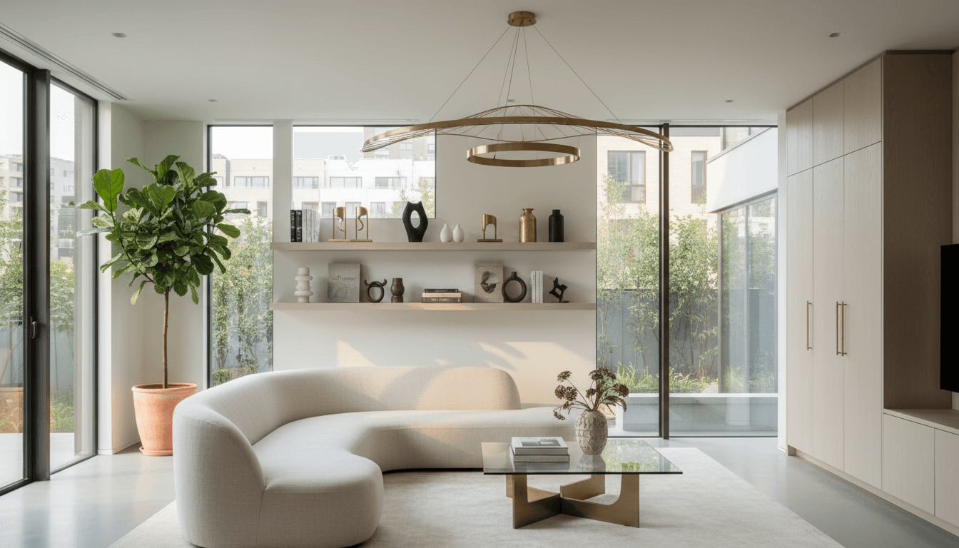 Beautifully clean and bright modern home interior with professional deep cleaning results